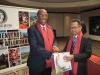 Datuk Anwari (Deputy AG of SAI Malaysia) Handed Over ASEANSAI Profiles to Kimi Makwetu